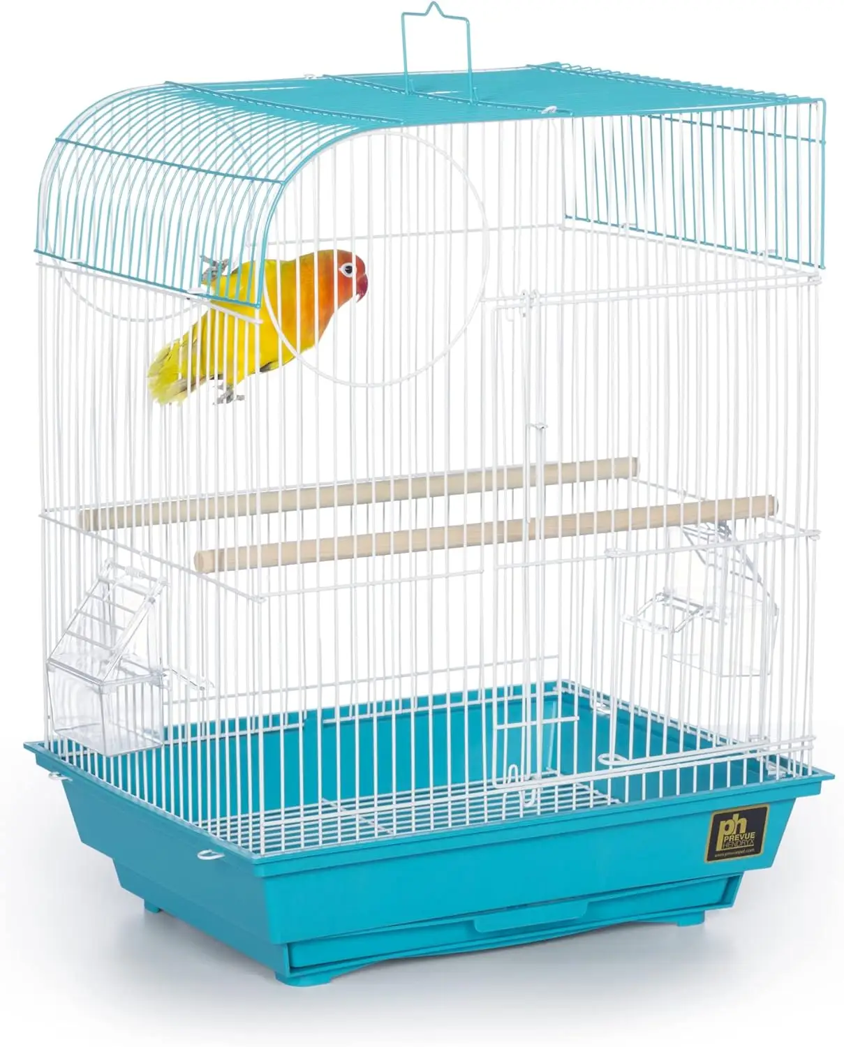 

Большая клетка для птиц Teal Flat Top с игровой площадкой, домик для попугаев и корелл