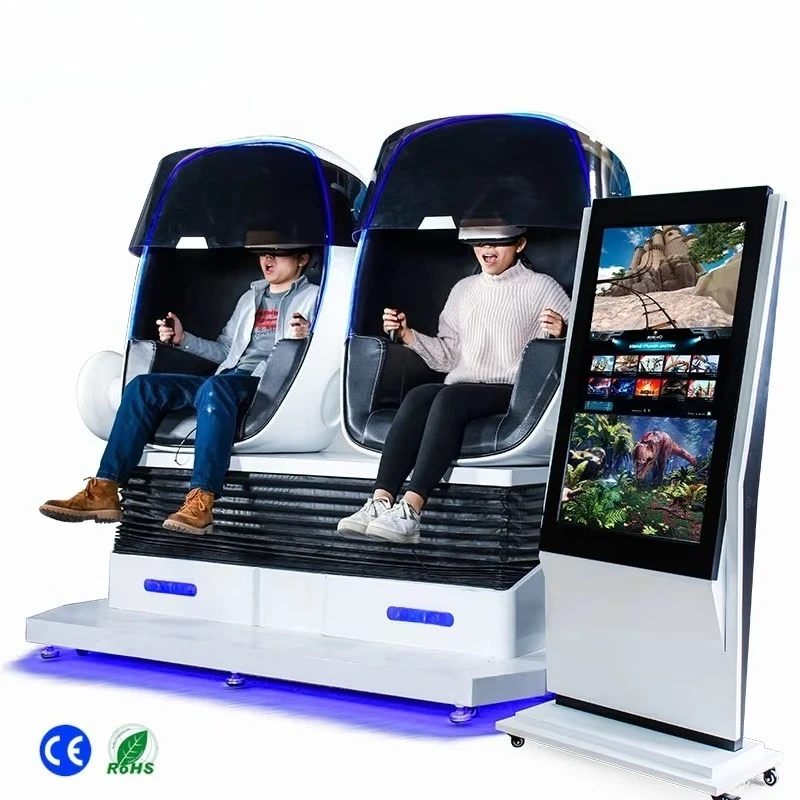 2026 Hot Sale FL Wholesale VR Arcade Gaming Equipment 9D VR Egg Chair Virtual Reality Cinema Game Machine Customized