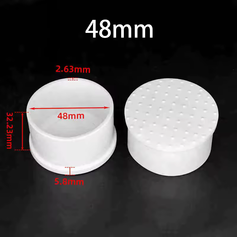 4-30Pcs PVC White Furniture Table Foot Tip Chairs Legs Pad Protector Cover Round/Square Pipe Plug Lid Tube Hole Protection Cap - Image 24