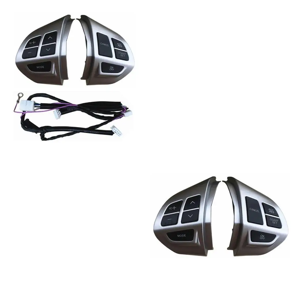 XA6H Durable For  Car Radio Volume Steering Wheel Control Switch with Cable