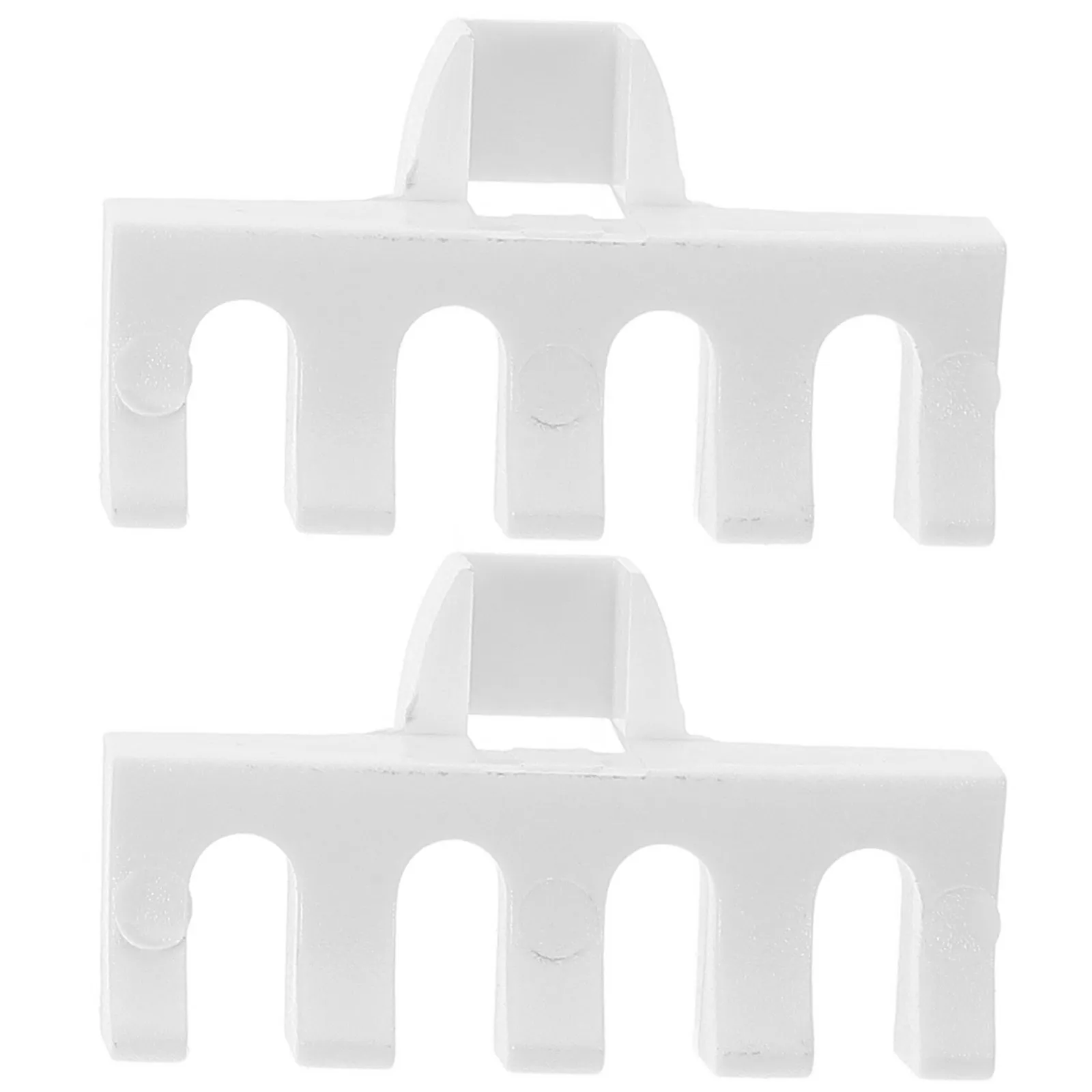 

2Pcs Badminton Racket Stringing Load Spreaders Sturdy Plastic Stringing Machine Load Protection Racket Accessories