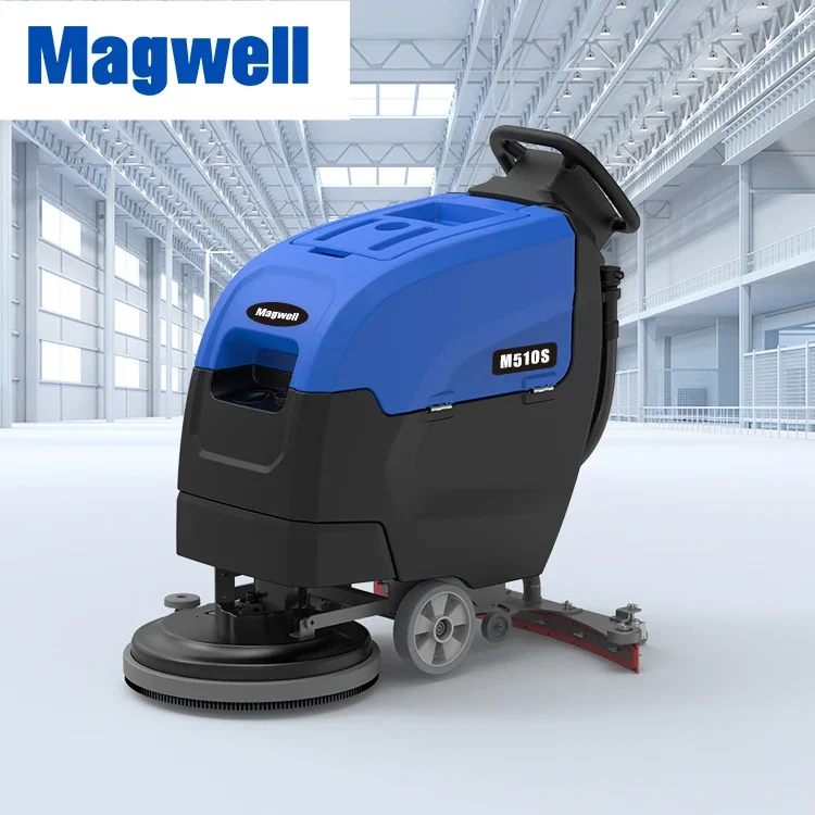 M510S Automatic Walk Behind Industrial Cleaner Wash Machine Floor Cleaning Scrubber