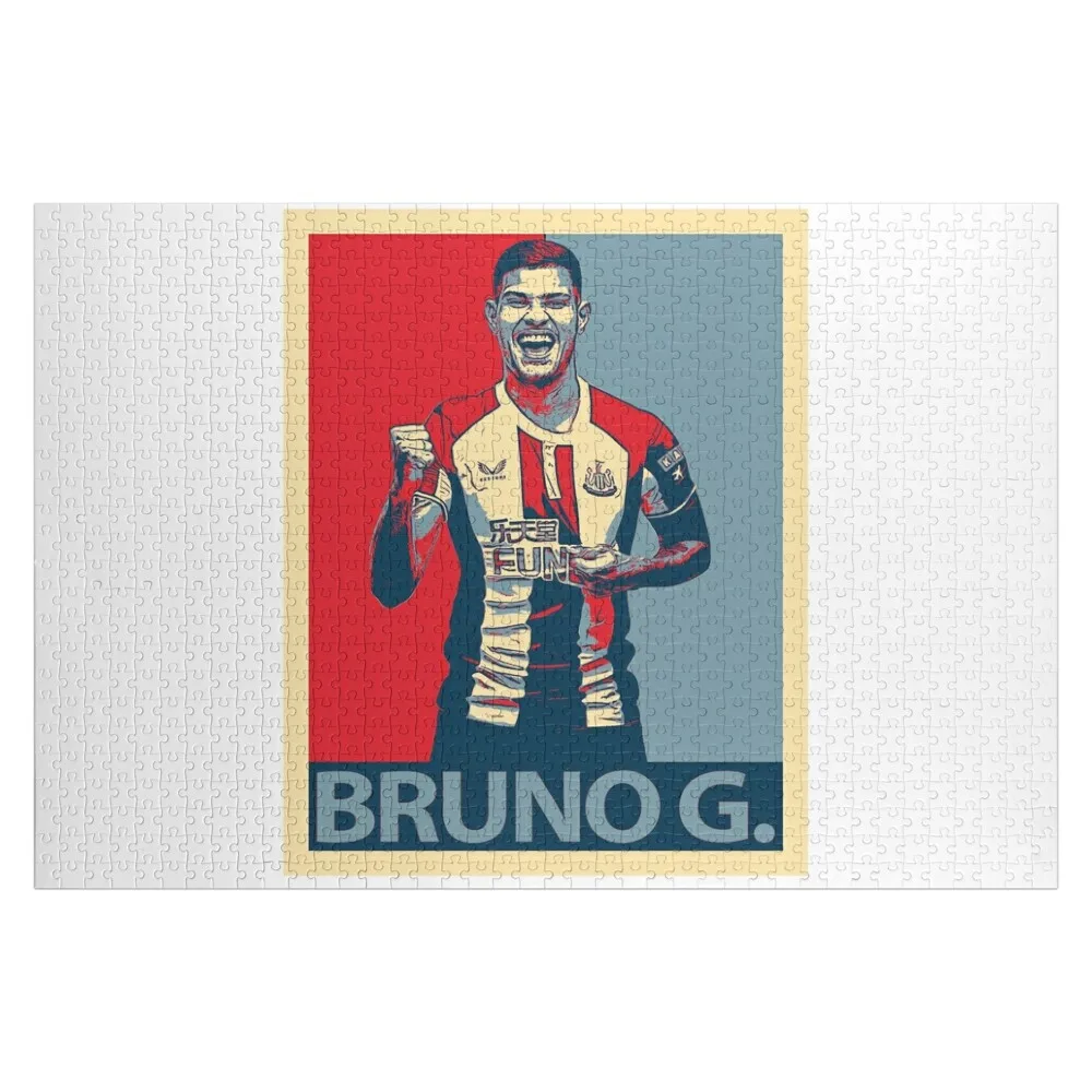 

Bruno Guimaraes Jigsaw Puzzle Custom With Photo Custom Wooden Gift Personalized Custom Wood Puzzle
