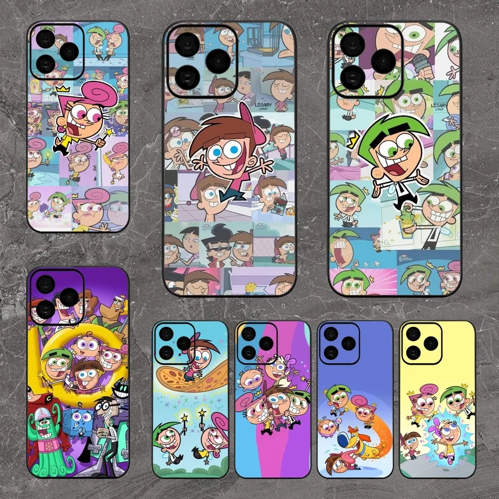 cartoon the F-fairly oddparents Phone Case For iPhone 8 15 Plus 11 12 13 Pro Max 14 14 15Pro Max