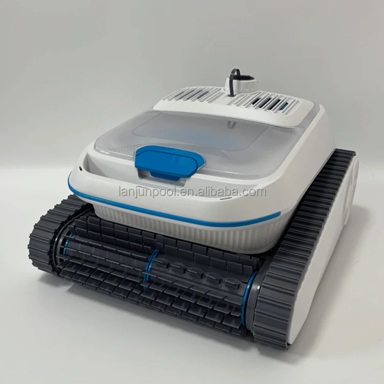 مكنسة كهربائية متقدمة لحمام السباحة، تخطيط مسار الذكاء الاصطناعي، عمر بطارية طويل، مكنسة كهربائية أوتوماتيكية للفيلا/الفندق