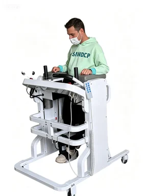 Robotic Exoskeleton For Walking Assistance, Patient-Controlled Remotely