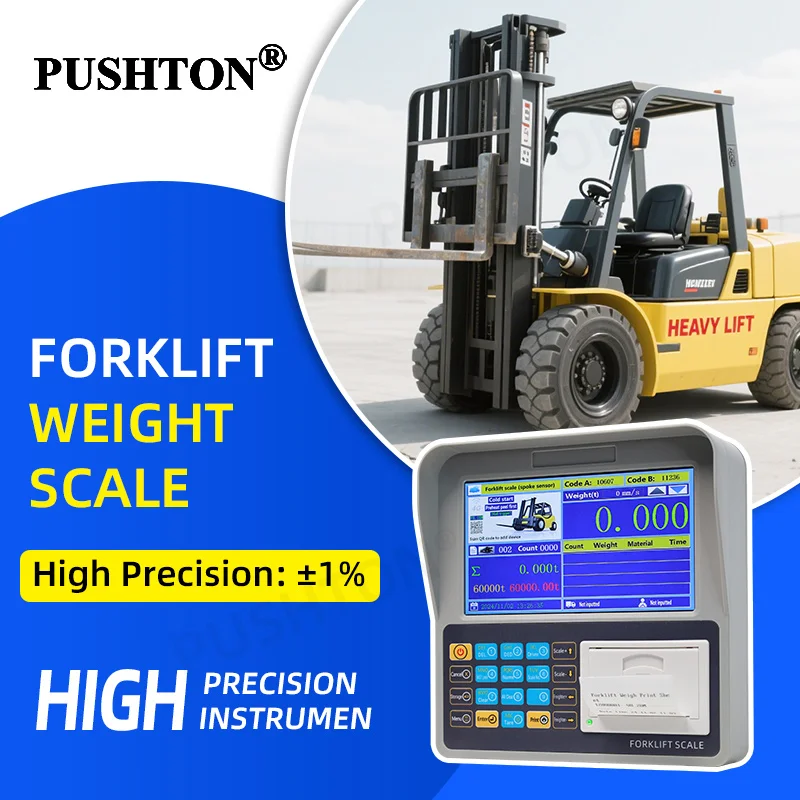 Forklift Weighing Scale 1000kg 2000kg 3000kg Pallet Weight Control Inventory Management