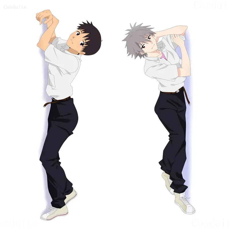 

Cosdui EVA IKARI SHINJI Nagisa Kaworu Creative Diy Personalized Custom Pillow Cover