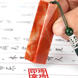 Sigillo di nome cinese personalizzato timbro di pietra naturale squisito timbro personale cinese insegnante pittore calligrafia pittura sigillo regalo