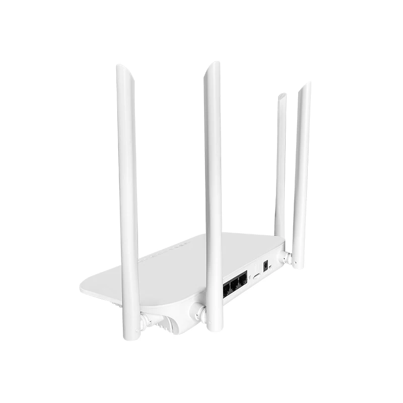 1200mbps Gigabit 4g CPE Cat 6 Lte Routers com cartão Sim 4g Wifi Router Home sem fio