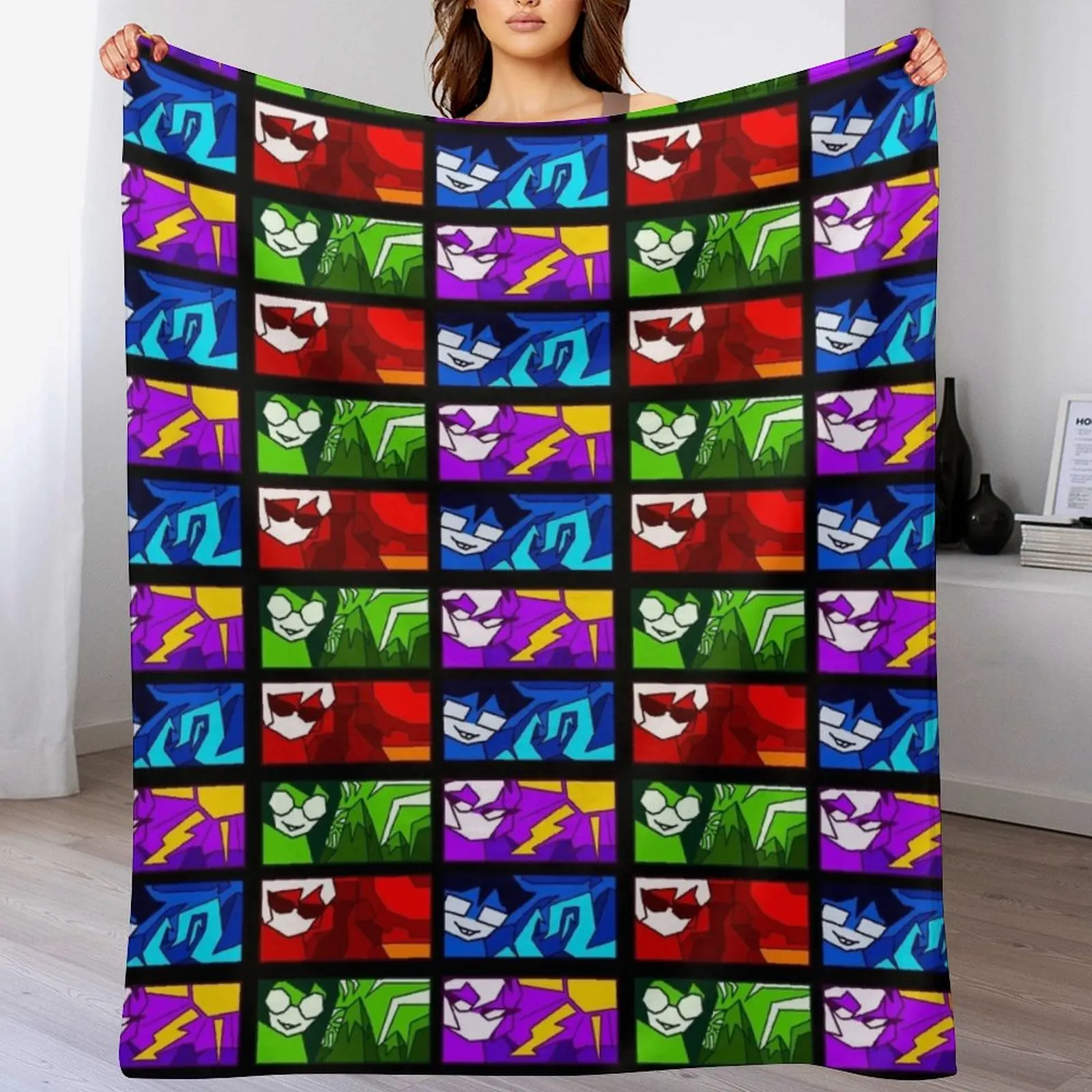 

Homestuck Beta Kids Lands Throw Blanket Modern Design Soft Blanket for Home Decor