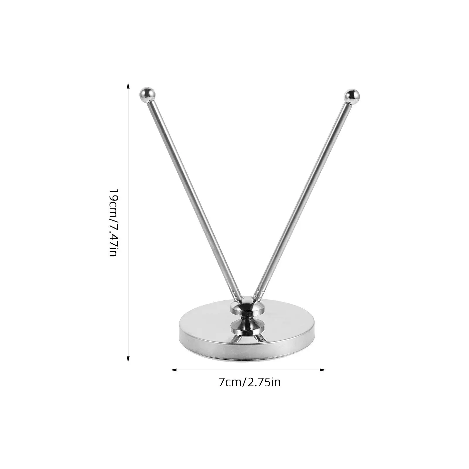 Metal Desktop Flag Stand Stable Tabletop Flagpole Holder for Office Home Meeting Room 2026 National Flag Display