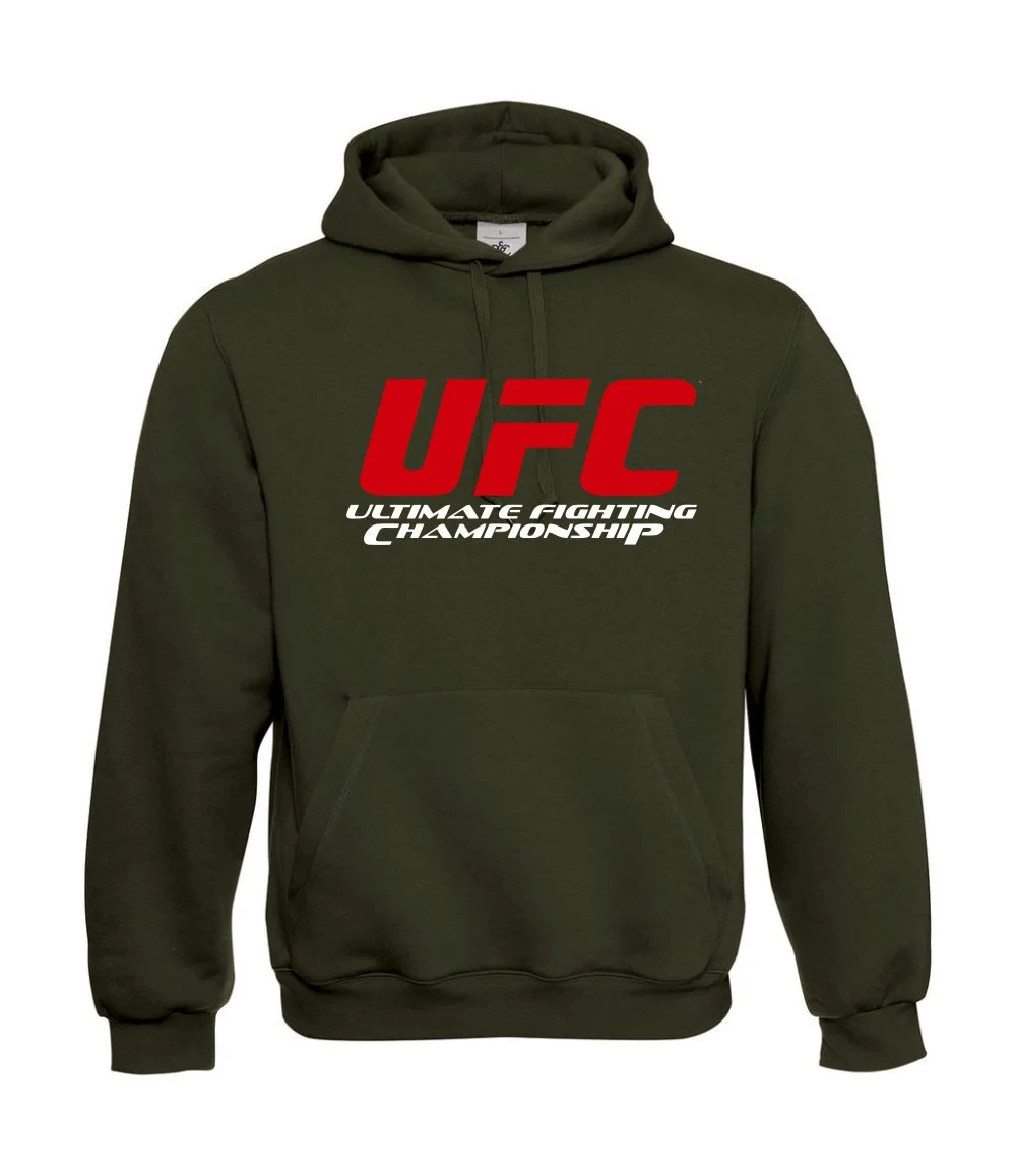 2025 جديد UFC في نهاية المطاف بطولة القتال الخريف/الشتاء الرجال النساء ملابس رياضية موضة غير رسمية الراقية مريحة هوديي