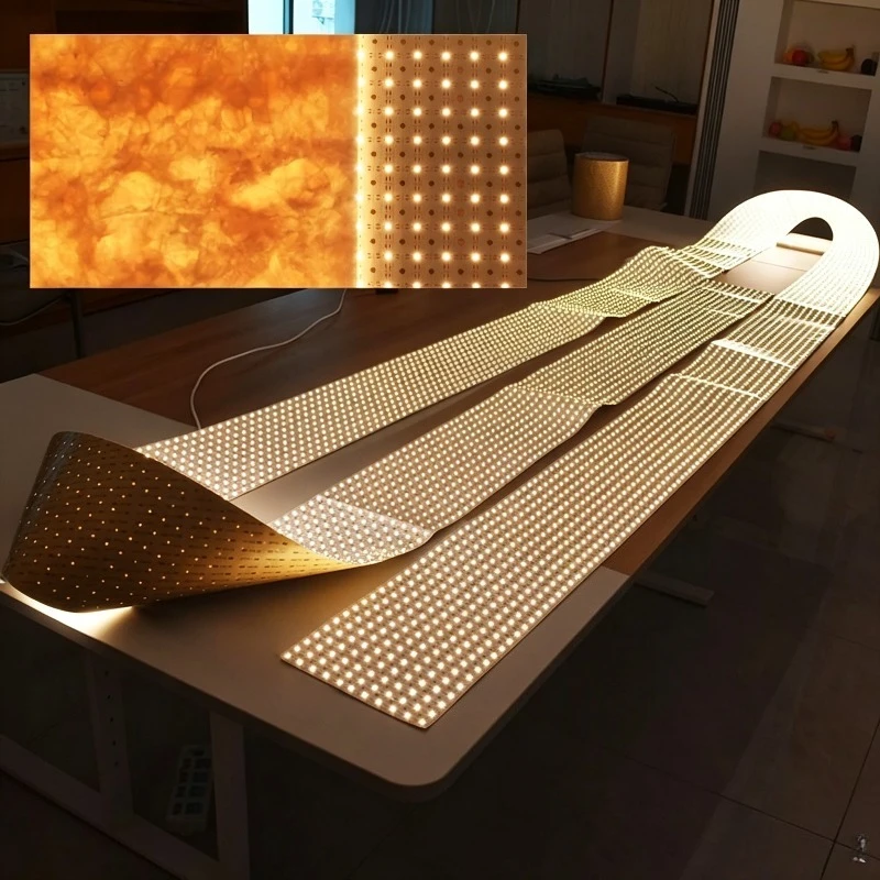 Ultra-thin Ultra-long 10 Meters 10,000 Mm LED Light Board, Marble Countertop Cabinet Backlighting, DC24V Ultra-thin LED Lamp
