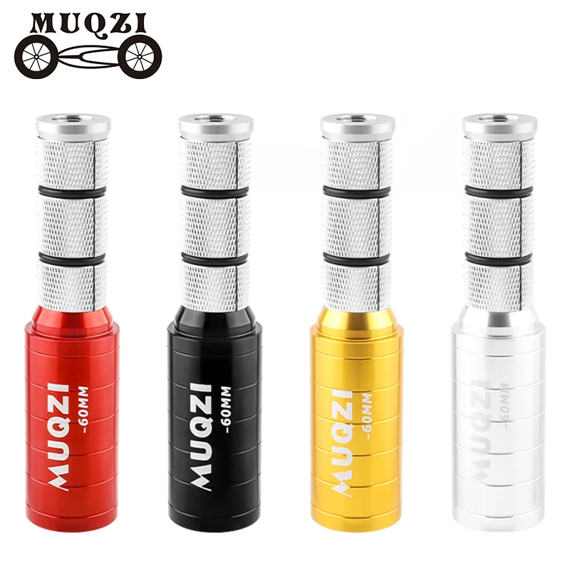 MUQZI Fork Stem Extender 28.6 Bike Handlebar Stem Extension MTB Fork Adjustable Adapter