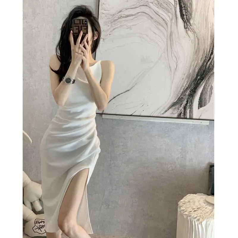 Ete-nouveau-sens-femmes-blanc-dr-serre-design-taille-haute-lin-melange-trajet-sle-ci-marche-amicale