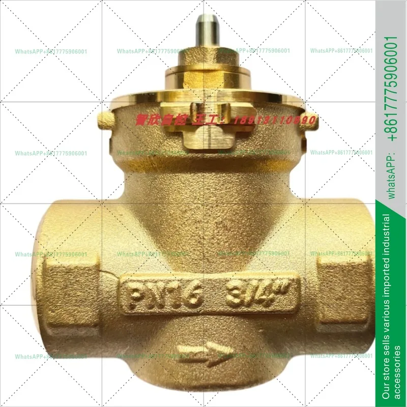 Válvula eléctrica bidireccional de tres vías VC4013 válvula solenoide fan coil VC/VN6013