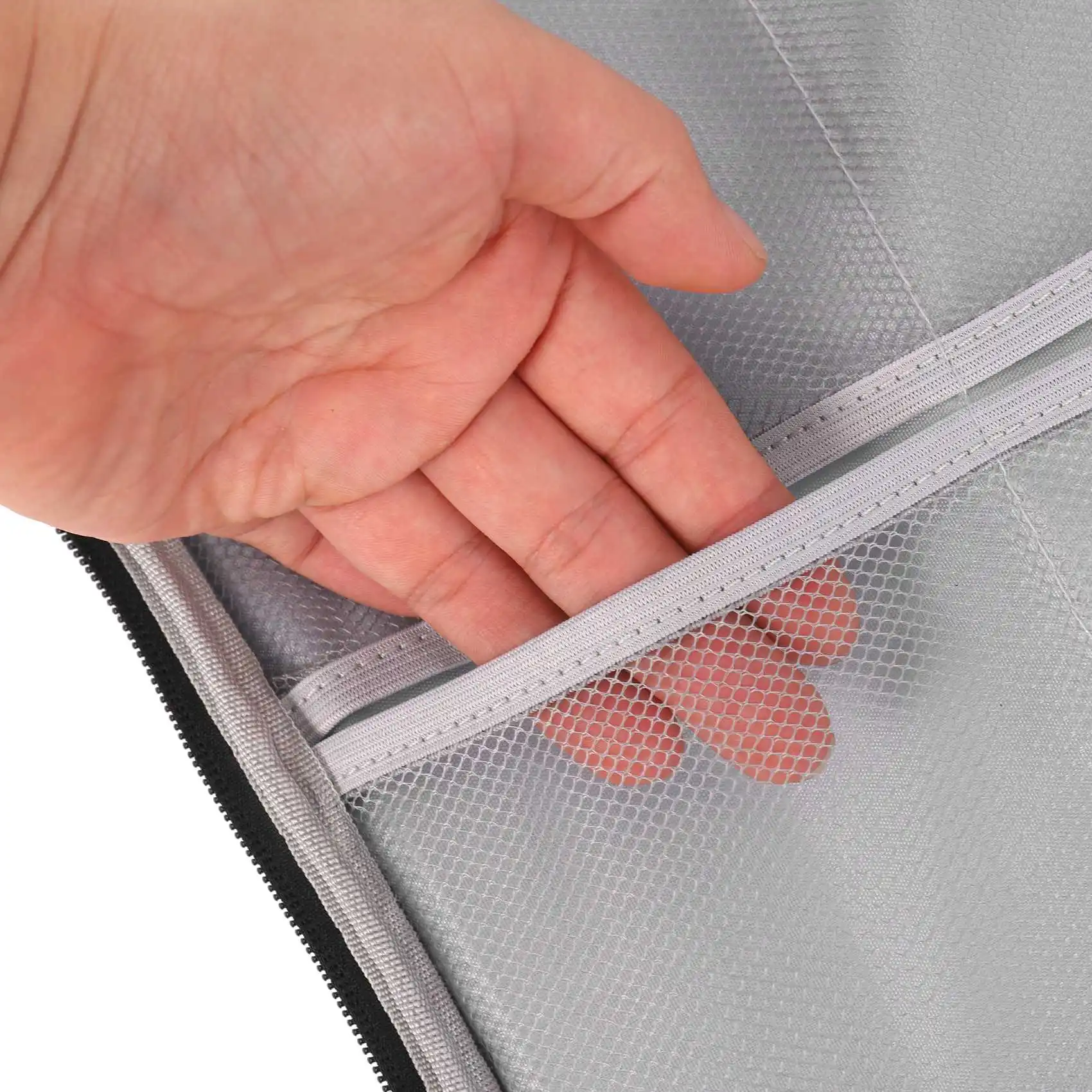 Suitable Important File Pocket Holder,Document Organizer Box,Oxford Waterproof Document Storage Bag With Safe Code Lock