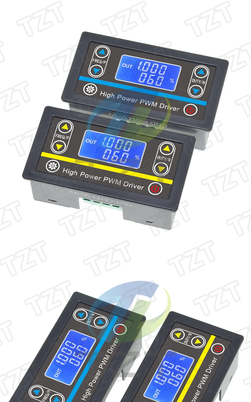 1/3 Stück PP1K Dual-Mode-Signalgenerator PP2K PWM-Motorgeschwindigkeitsregler 8A 150W Frequenz- und Tastverhältnis-einstellbares Modul – Detail 8
