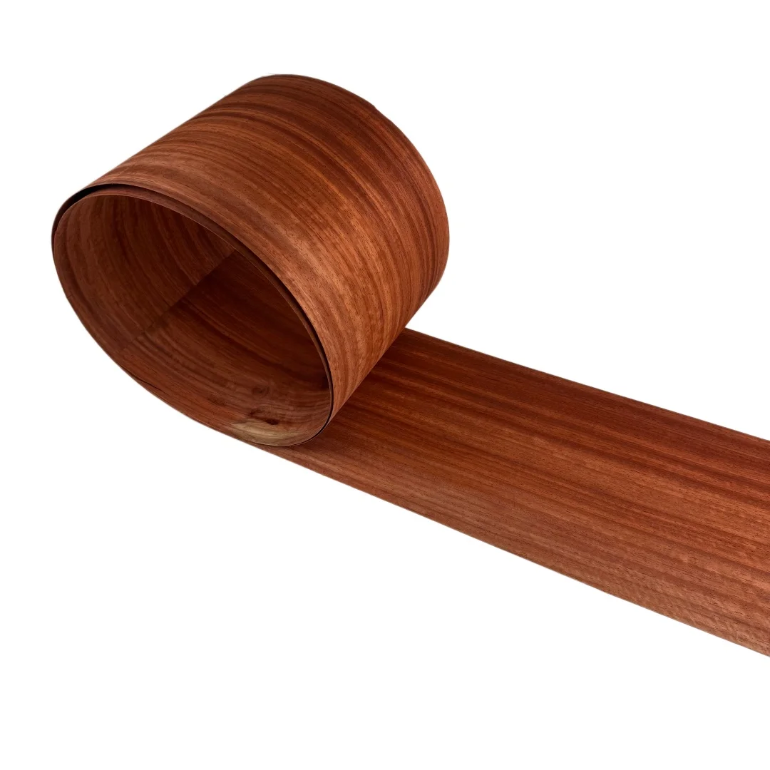 Natural Rosewood Veneer 0.5mm, Suitable for Guitar Body Building, Furniture Repair, DIY Inlay, and Marquetry, Size 250x22cm.