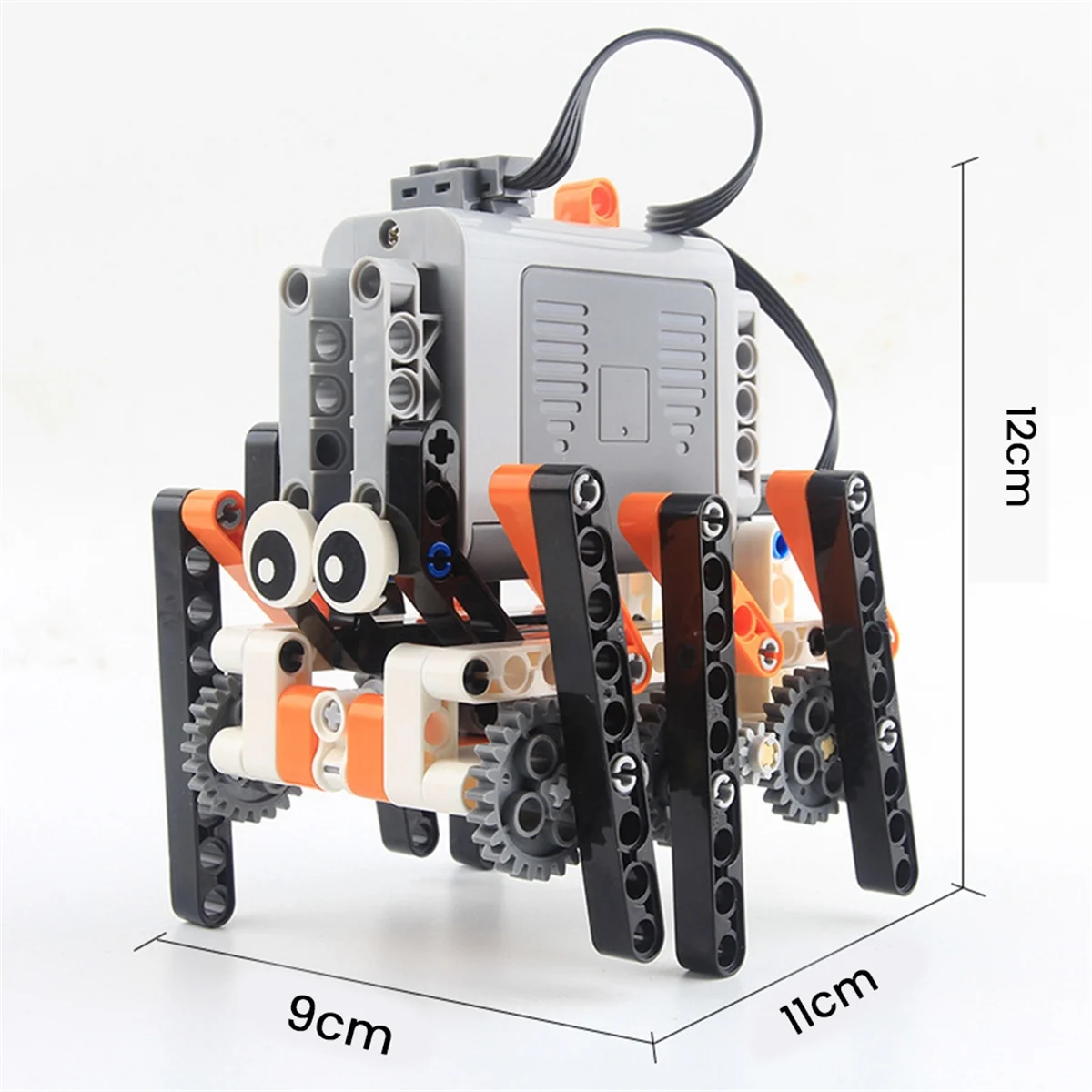 Walking Robot of 6 Feet Building Block Power Function Technical DIY Bricks Toys for Children Boy