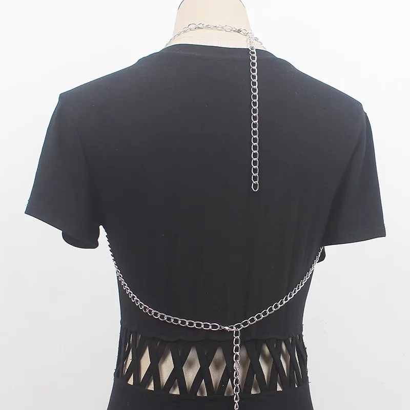 Women's Runway Fashion Sexy Metal Chain Pearl Cummerbunds Female Dress Corsets Waistband Belts Decoration Wide Belt R766