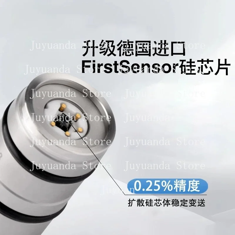 Intelligent Pressure Transmitter with Digital Display 4-20mA High-precision Diffusion Silicon Water, Gas and Oil Level Pressure