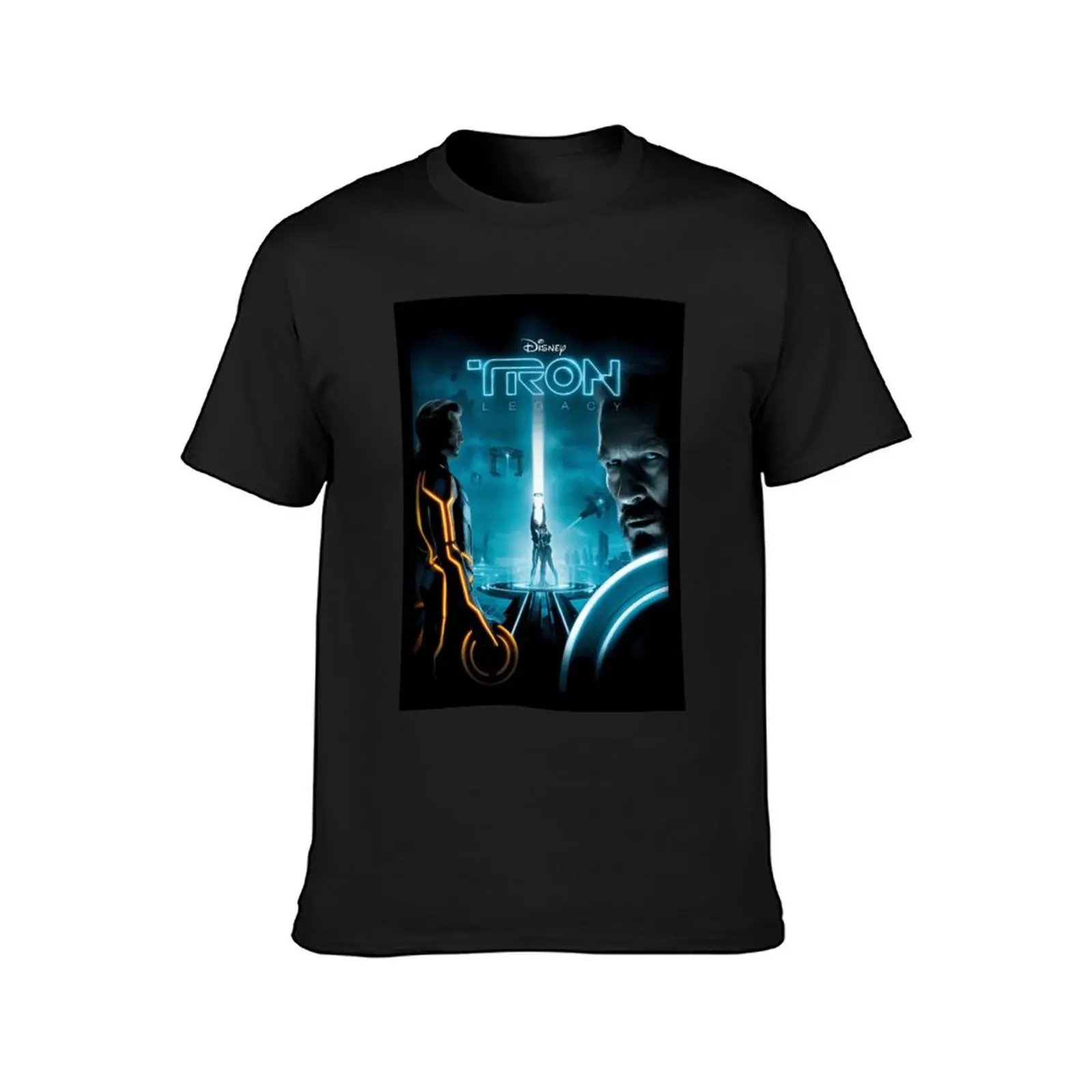 tron legacy Poster T-Shirt cute clothes vintage clothes customs oversizeds slim fit t shirts for men