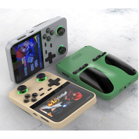 D007 PLUS Retro Handheld Game Console 3.5 Inch Screen RK3326 Linux OS Systems Emulator Build-in 10000+ Games for PS1/PSP/DC/N64/