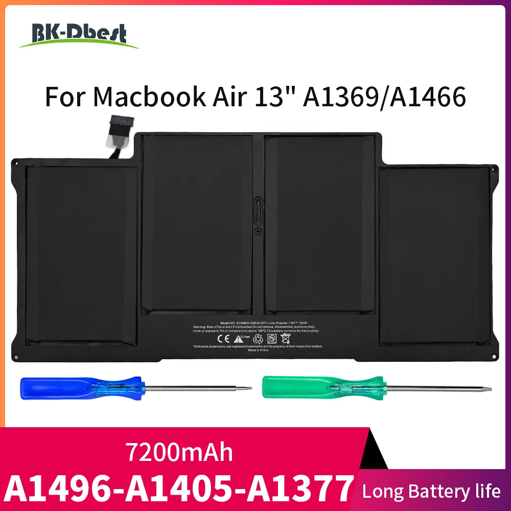 

A1496 Laptop Battery For Apple MacBook Air 13'' A1466 2013 2014 2015 2016 2017