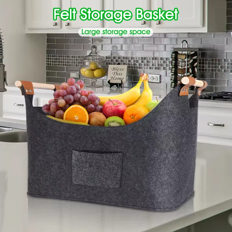 

Firewood Storage Bag Capacity Firewood Bag with Wooden Handles Water Resistant Firewood Storage Bag with Reinforced Wood Handle