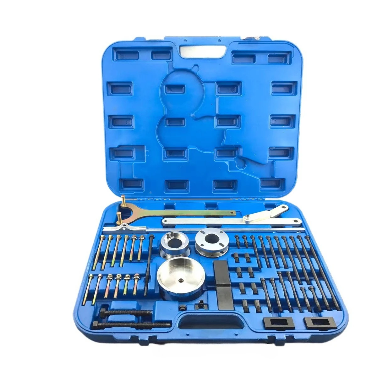 

Подходит для набора инструментов для ГРМ двигателя Toyota Mitsubishi, специальный инструмент для ремонта ГРМ двигателя для большинства моделей Toyota и Mitsubishi.