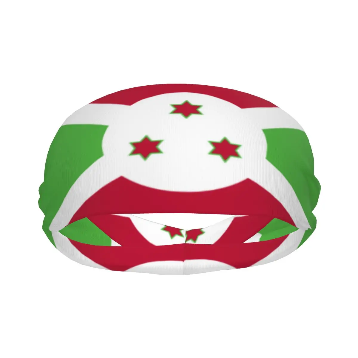 Headband Burundi Flag Headwrap Hairband for Tennis Gym Fitness Headwear Hair Accessories