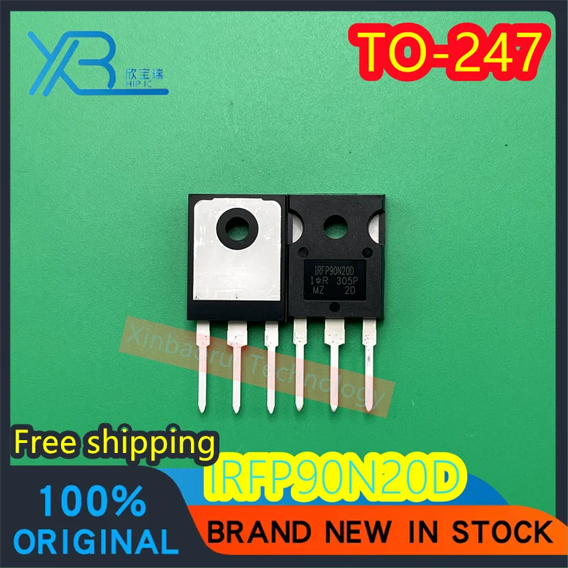 

(5/40pieces) IRFP90N20D 90N20 Imported spot TO-247 field effect tube 200V 90A high power brand new good quality Free shipping