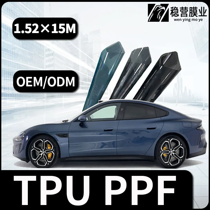 high-quality Self Healing TPU transparent glossy PPF Car Paint Protection Film PPF vinilo adhesivo para auto Vinyl Wrap