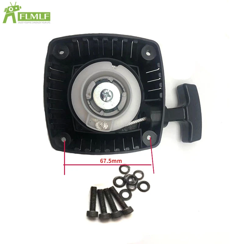 Pull Starter Metal Claw Centered Fit for 1/5 23cc 26cc 29cc 30.5cc Zenoah CY Rovan HPI Baja 5B 5T 5SC Losi FG GoPed