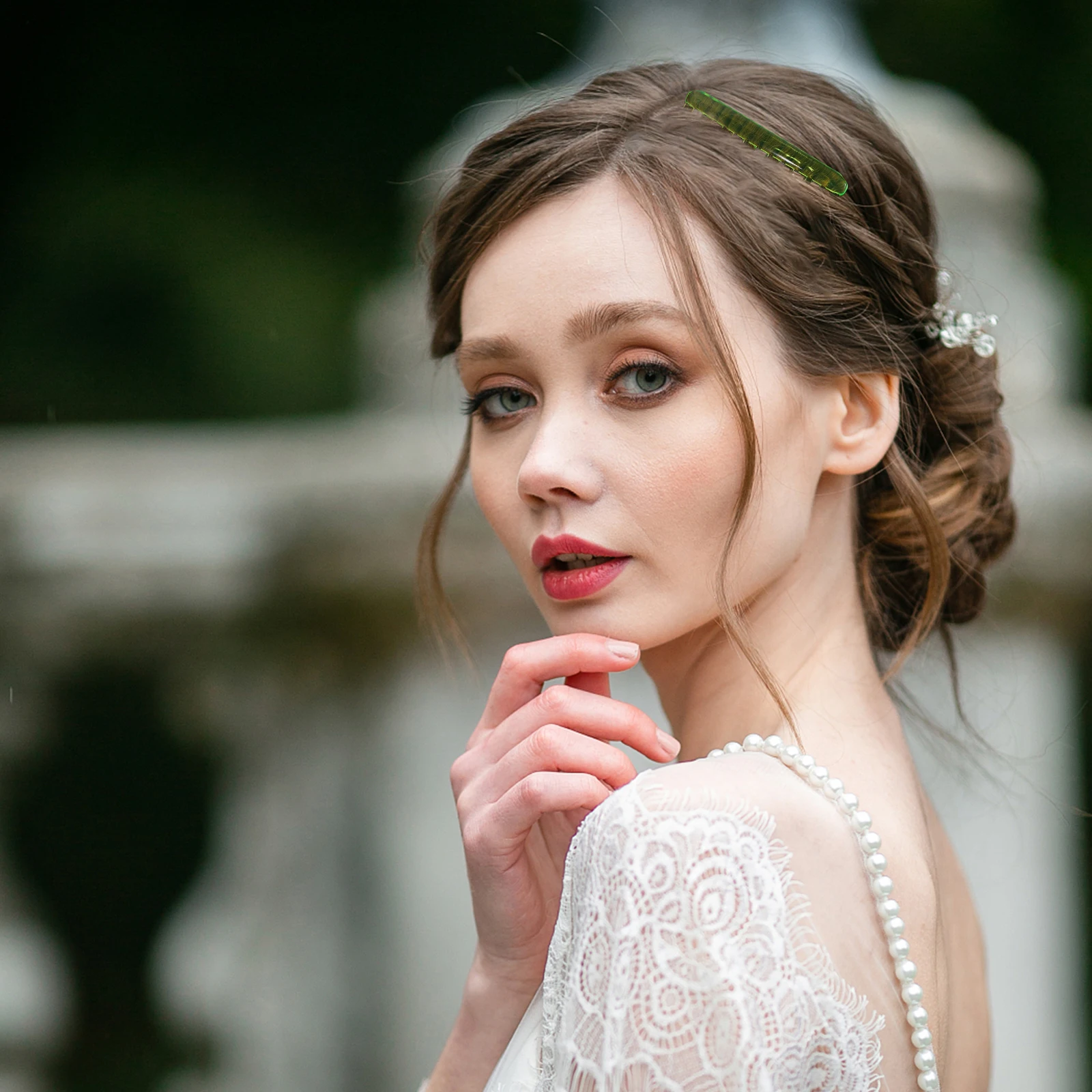 

12Pcs Wave Hair Comb Straight Twisted Teeth Useful Anchoring Tiaras Adornments DIY Hair Pieces Random Color Slide Hairclip