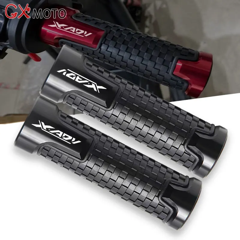

For Honda XADV X ADV X-ADV 750 2021 All Year Accessories 7/8 "Motorcycle Non Slip Handlebar Grip Throttle CNC Hand Bar Grips