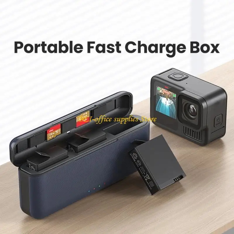 

A9LC Battery Charging Case with Soft Touches Exterior and Rigid Interior for 13 Camera Enhances Grip and Feel