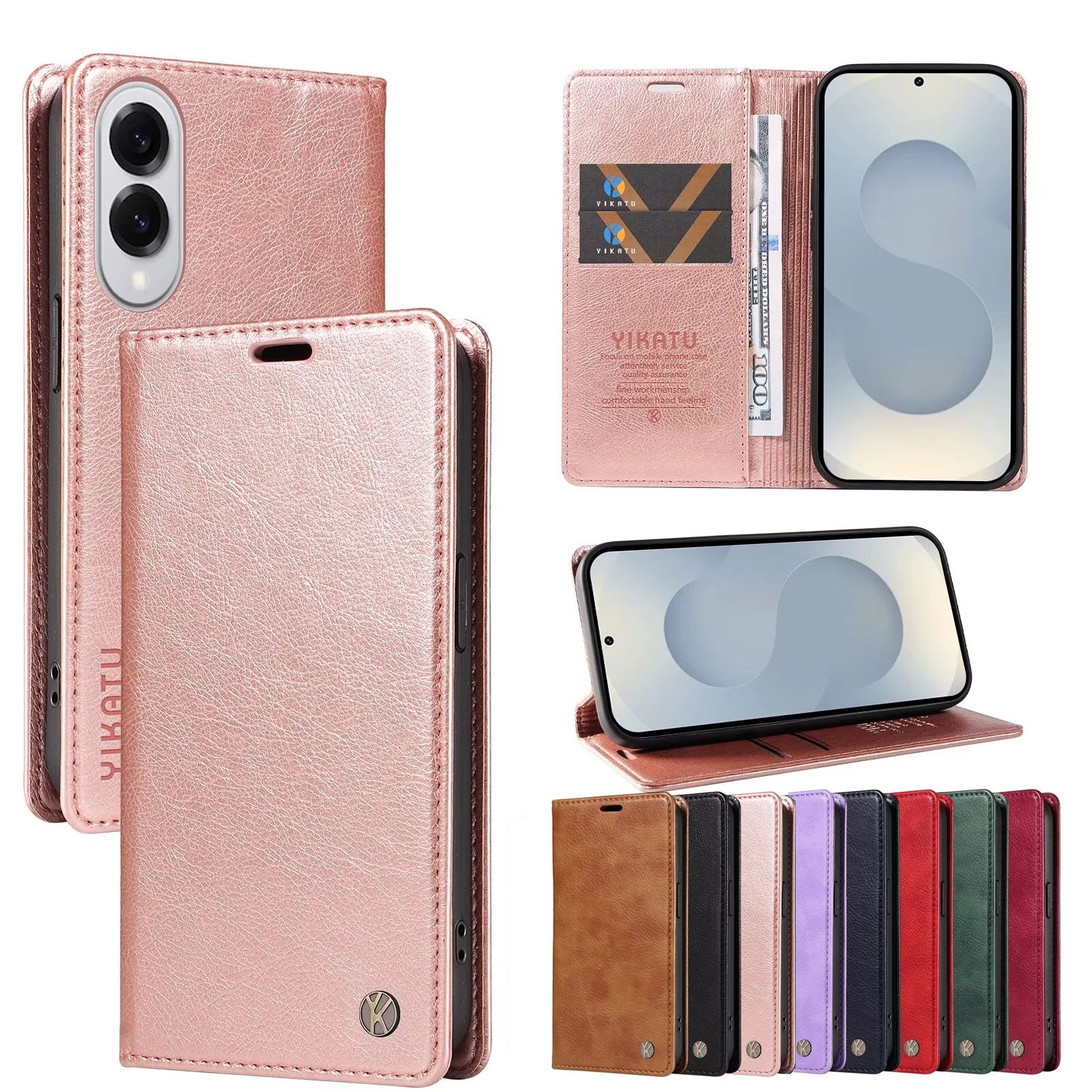 

Wallet Leather Case For Samsung Galaxy J530 J6 A05 A04E A03S A03 Core A02S A310 Xcover7 5G M80S M62 F62 M60S M55 M35 M32 M23 M22