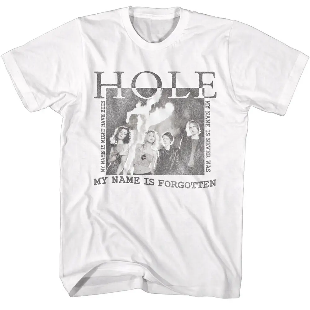 Hole Courtney Love Vintage My Name Is Forgotton Men's T Shirt Grunge Rock Merch