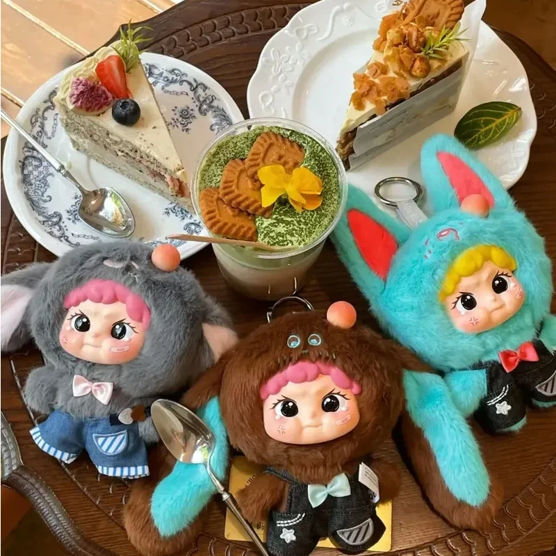 جيد جيد كاوبوي العين الماسك سلسلة الفينيل صندوق أعمى دمية العصرية لعبة حلية ظهره قلادة المفاتيح صندوق غامض مفاجأة هدية #1