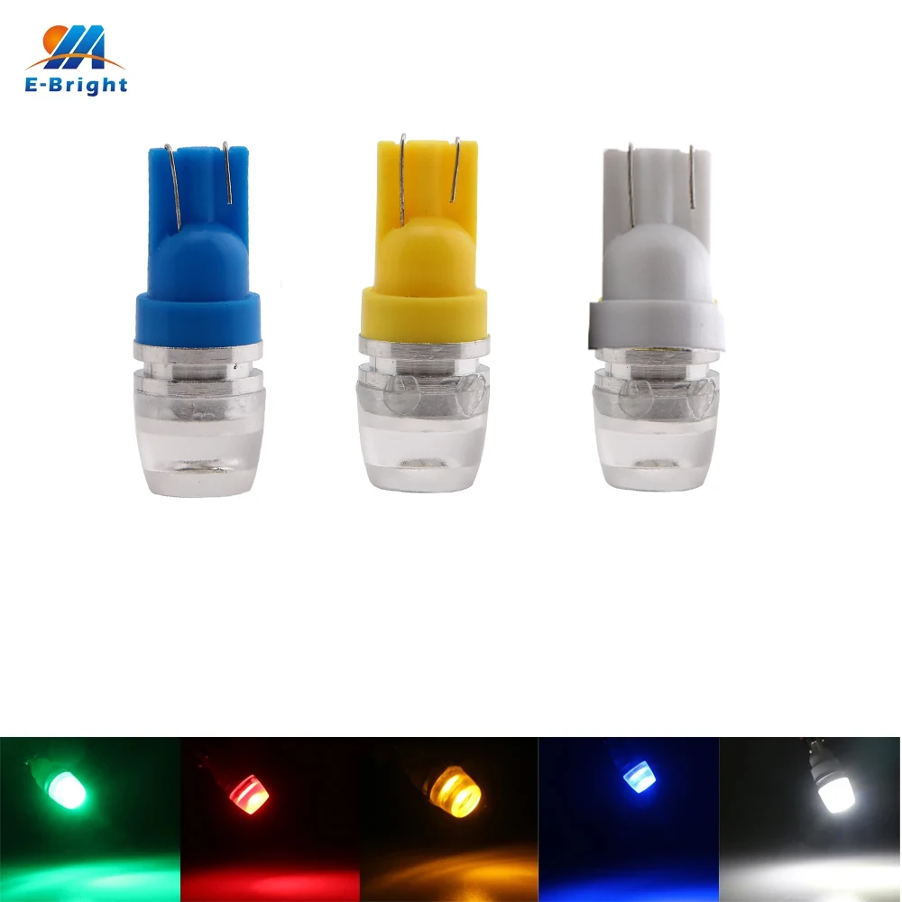 

1/10Pc T10 LED W5W LED Bulb 194 168 Led 2SMD 5630 Car Wedge License Plate Lamp Dome Light 3000K 6000K 8000K White Green Blue Red