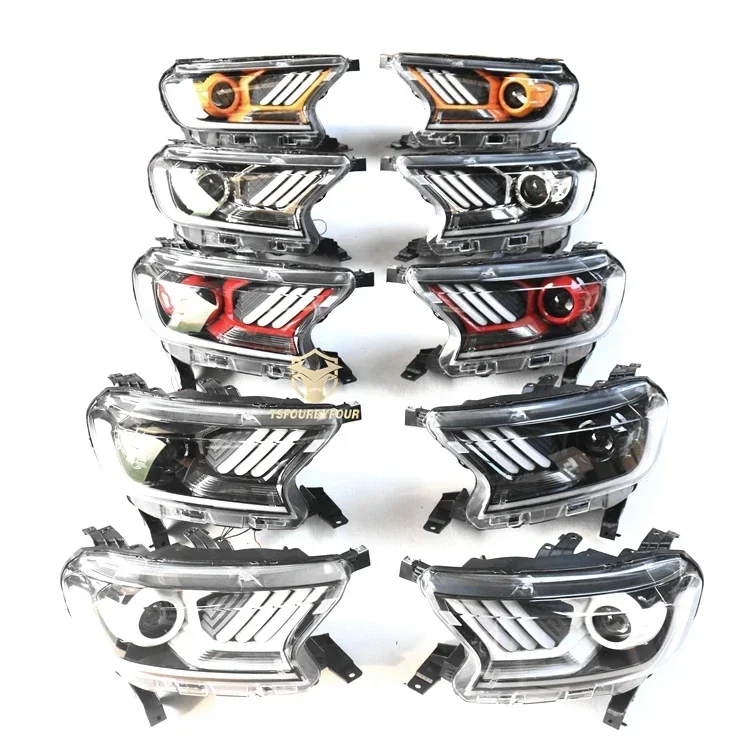

Car Led Headlight For Ranger 2015+ 2019+ T7 T8 Auto Led Head Light For Ranger Pickup Accessories