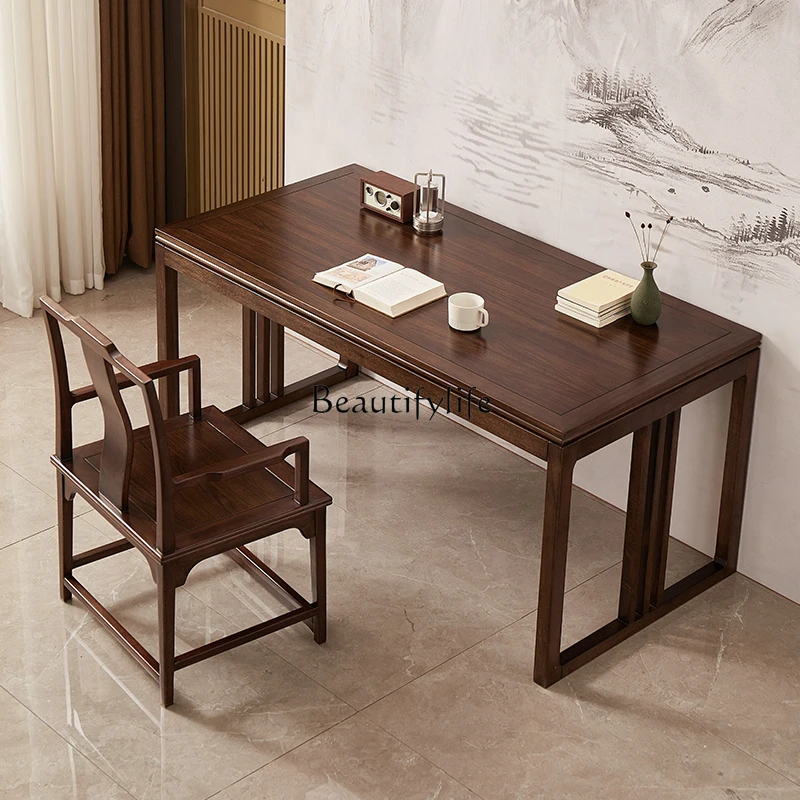 *New Chinese Ebony Home Desk