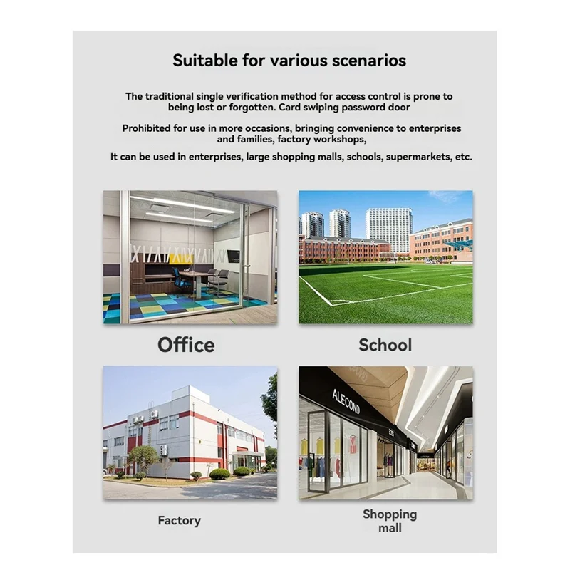 ELECT-NFC Tuya Ic Standalone Access Control System RFID 125K 13.56M Fingerprint Keypad Card Reader Door Opener Unlock Device