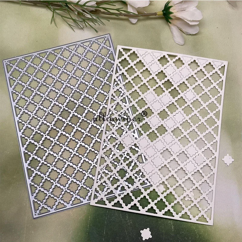 Diamond garland frame Metal Cutting Dies Stencils Die Cut for DIY Scrapbooking Album Paper Card Embossing