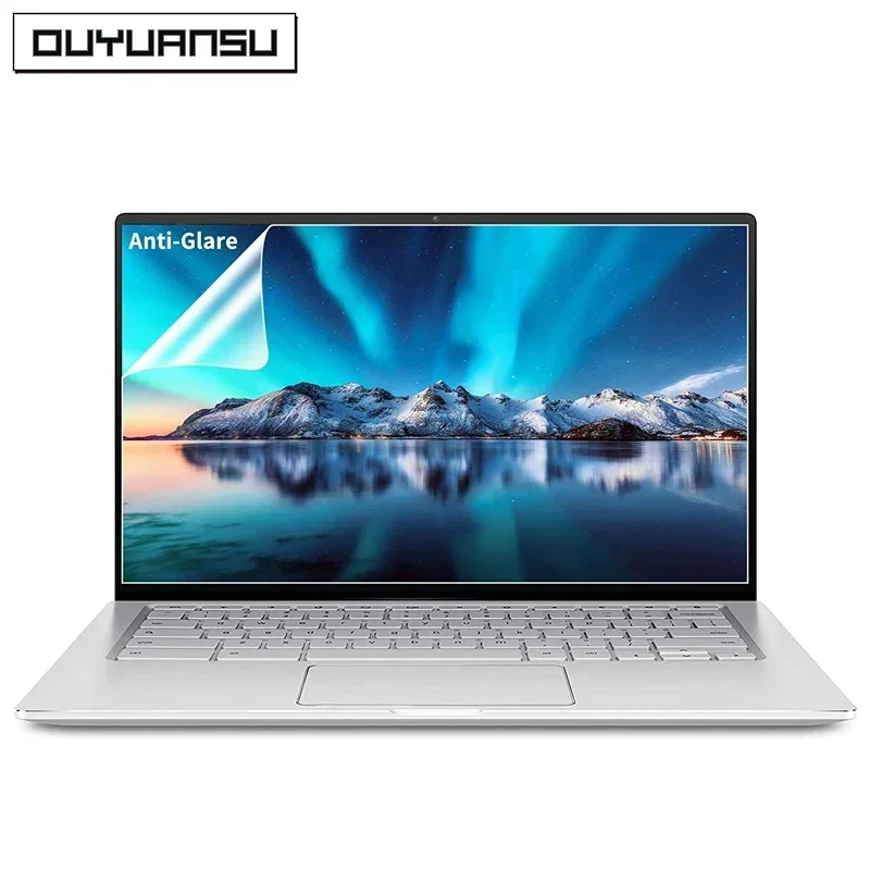 Współczynnik wyświetlania 16:9 14.1 15.6 cala matowe i niebieskie światło notebooka miękka przezroczysta folia do laptopa Samsung/Lenovo/Dell