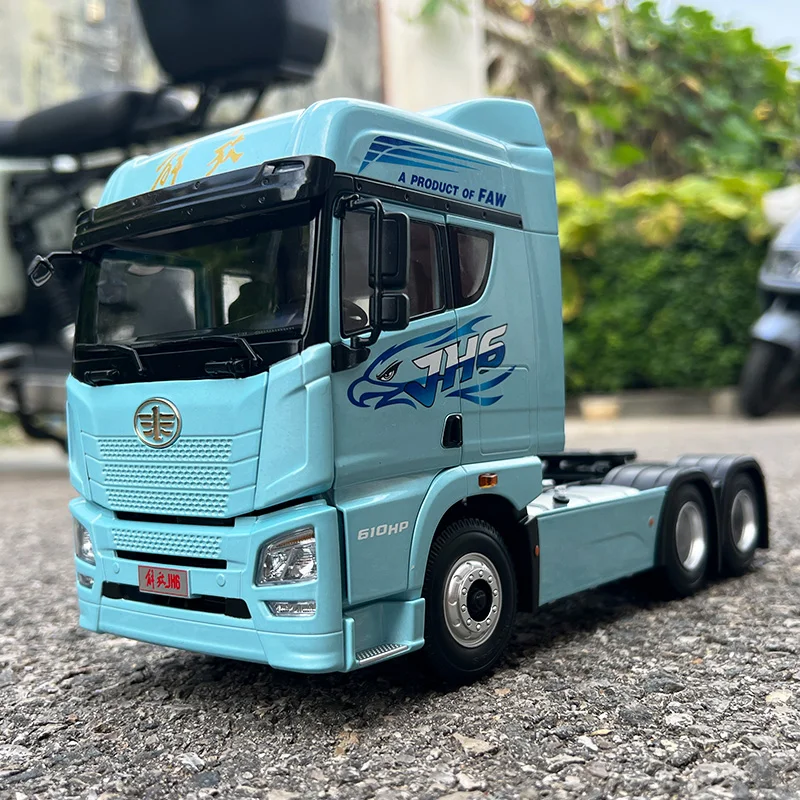 

Diecast Alloy 1:24 Scale JH6 Truck Tractor Transport Vehicle Cars Model Adult Toys Classics Collection Ornament Souvenir Gifts