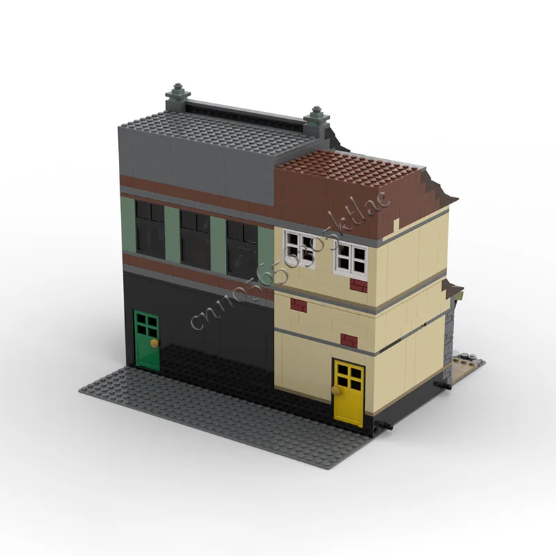 1793 pçs moc filmes famosos série modular apartamento modelo arquitetura blocos de construção diy crianças montagem tijolos brinquedos presentes